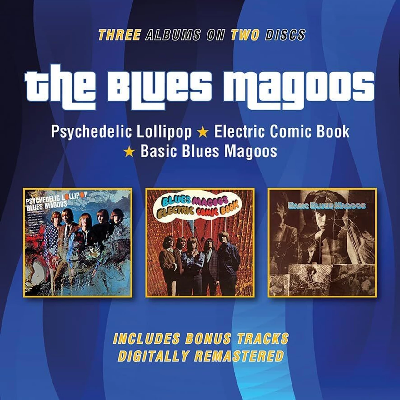BLUES MAGOOS - PSYCHEDELIC LOLLIPOP/ELECTRIC COMIC BOOK/BASIC CD2