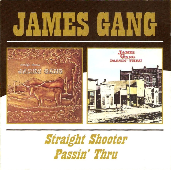 JAMES GANG - STRAIGHT SHOOTER/PASSIN THRU CD