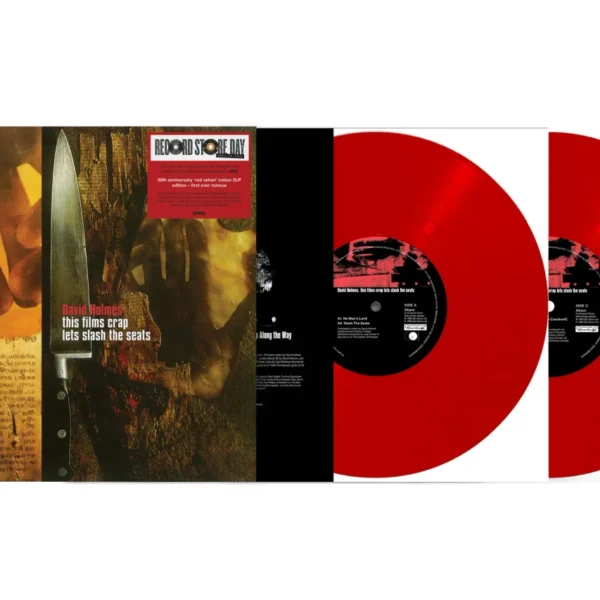 HOLMES DAVID - THIS FILMS CRAP LETS SLASH THE SEATS red vinyl RSD 2026 LP2