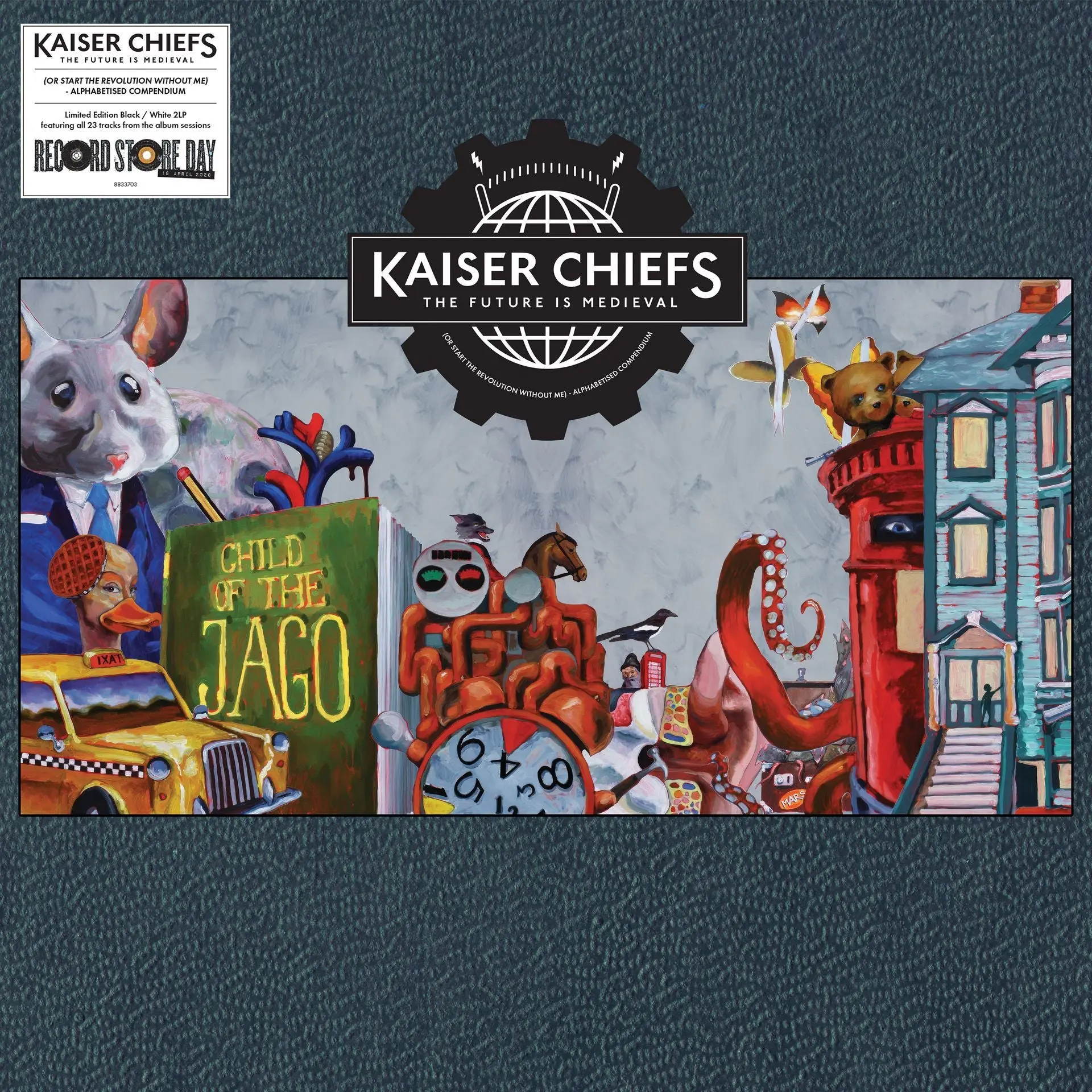 KAISER CHIEFS - FUTURE IS MEDIEVAL black & white vinyl RSD 2026 LP2