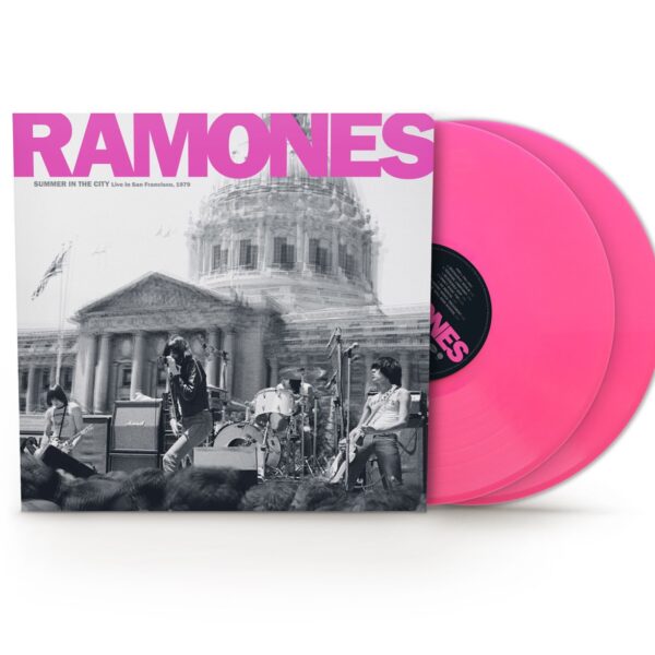 RAMONES - SUMMER IN THE CITY: LIVE IN SAN FRANCISCO neon pink vinyl RSD 2026 LP2