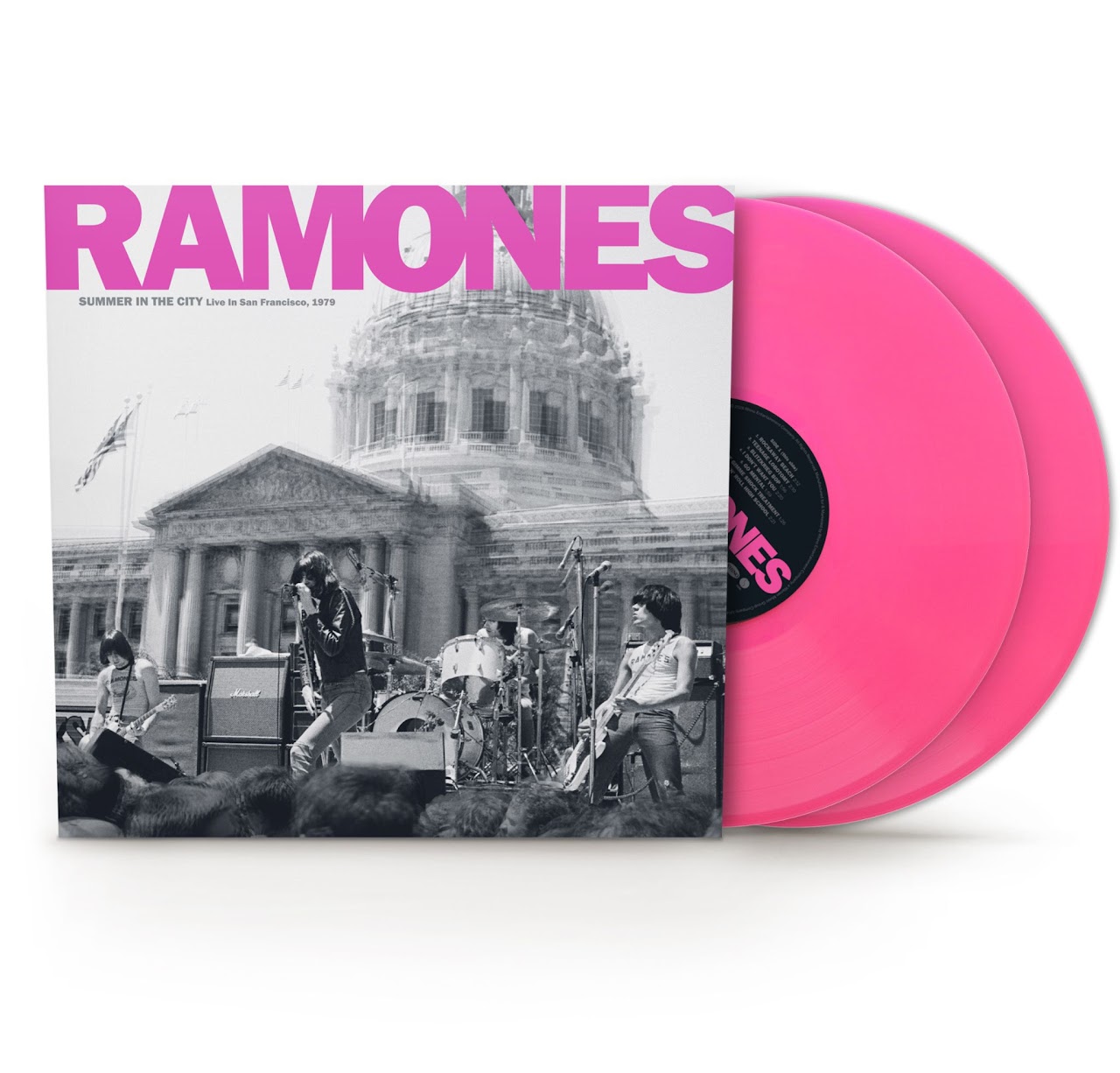 RAMONES - SUMMER IN THE CITY: LIVE IN SAN FRANCISCO neon pink vinyl RSD 2026 LP2