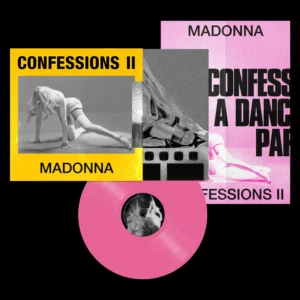 Madonna - Confessions II - (UK Exclusive 12-Track LP Pink Vinyl Album)