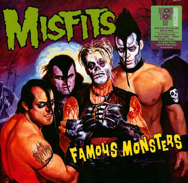 MISFITS - FAMOUS MONSTERS green and purple vinyl RSD 2026 LP