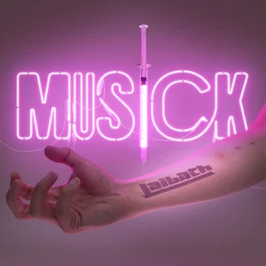 LAIBACH - MUSICK neon pink vinyl LP