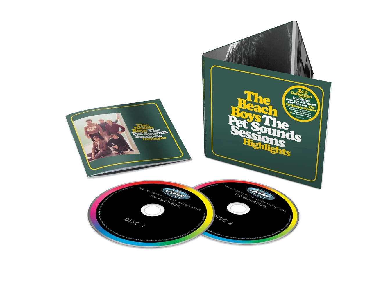 BEACH BOYS - PET SOUNDS SESSIONS HIGHLIGHTS CD2