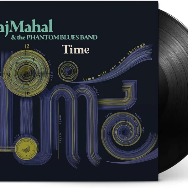 TAJ MAHAL & THE PHANTOM BLUES BAND - TIME LP