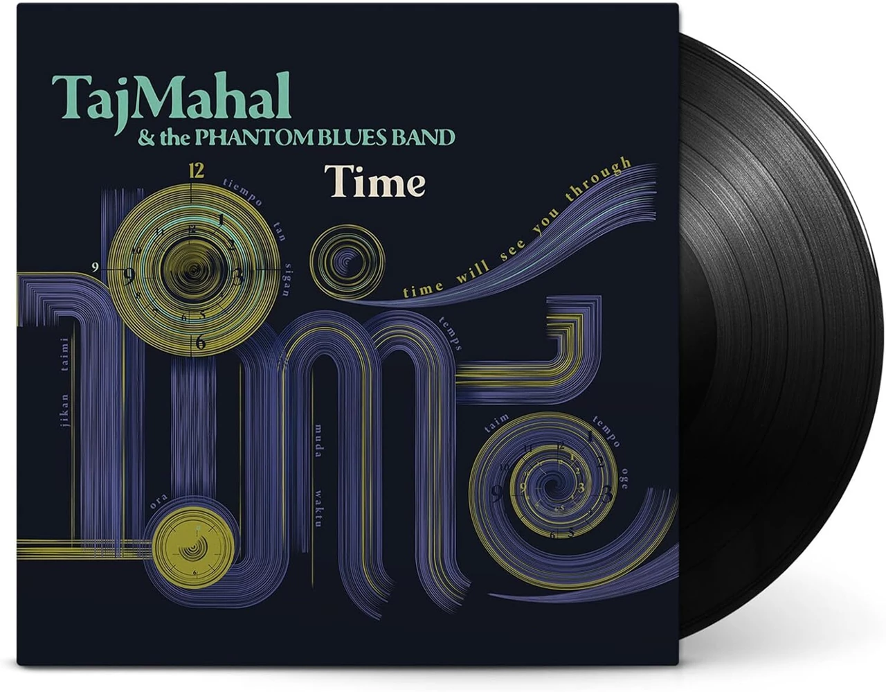 TAJ MAHAL & THE PHANTOM BLUES BAND - TIME LP