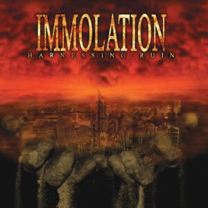 IMMOLATION - HARNESING RUIN marble vinyl LP