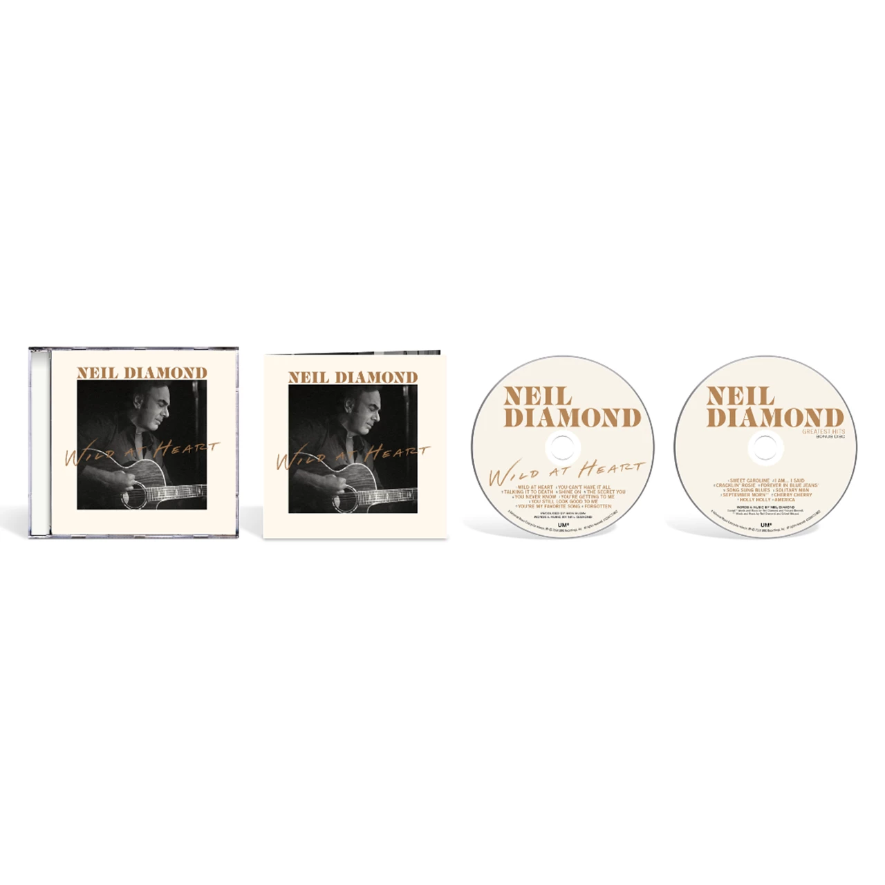 DIAMOND NEIL - WILD AT HEART + bonus disc CD2