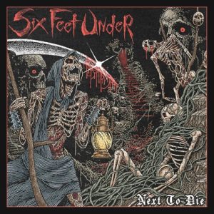 SIX FEET UNDER - NEXT TO DIE brown marbled vinyl LP