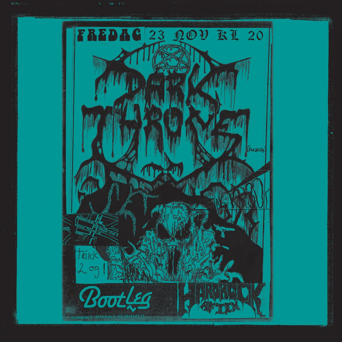 DARKTHRONE - AS WOLVES AMONG SHEEP - LIVE IN OSLO '90 petrol vinyl LP