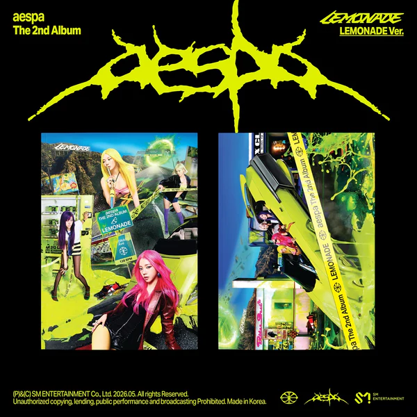AESPA - LEMONADE 2ND ALBUM (LEMONADE VERSION) + BOOK CD