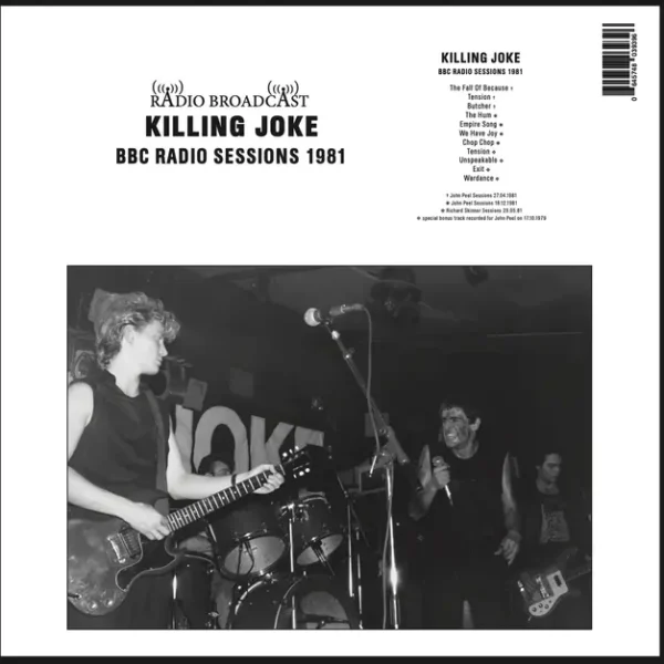 KILLING JOKE - BBC RADIO SESSIONS 1981 LP