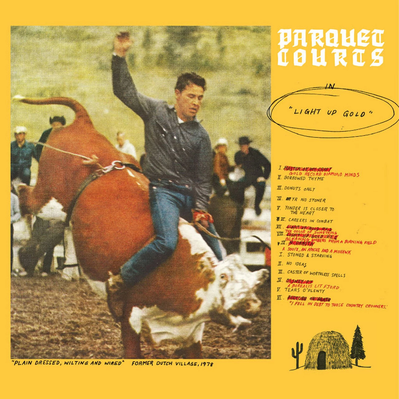 PARQUET COURTS - LIGHT UP GOLD LP