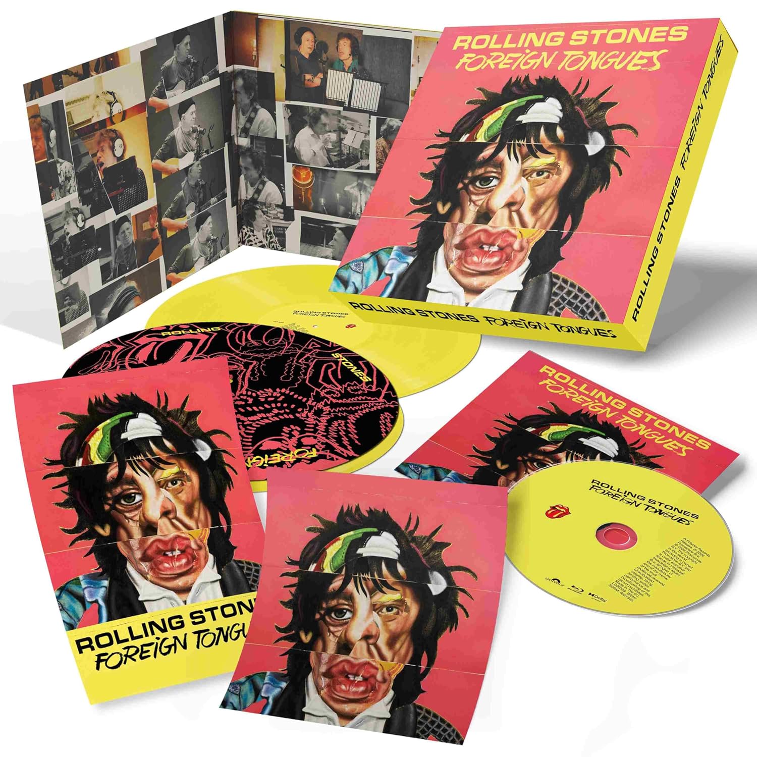 The Rolling Stones Foreign Tongues - Limited Edition Yellow 2LP + Blu-Ray - Slika 2