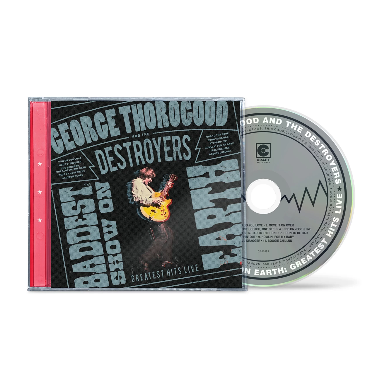 THOROGOOD GEORGE & DESTROYERS - GREATEST HITS CD
