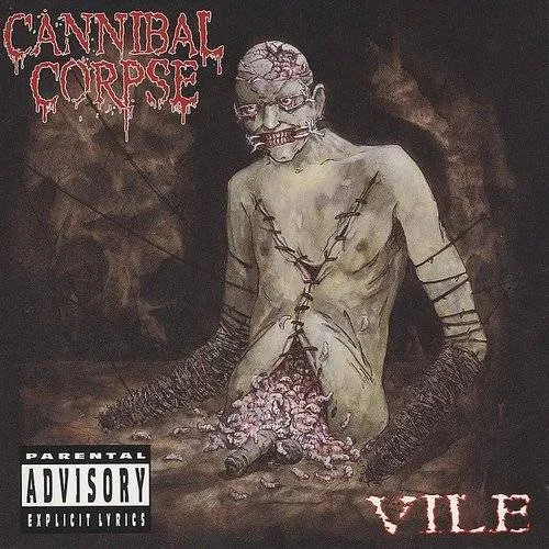 CANNIBAL CORPSE - VILE white red black splatter vinyl LP