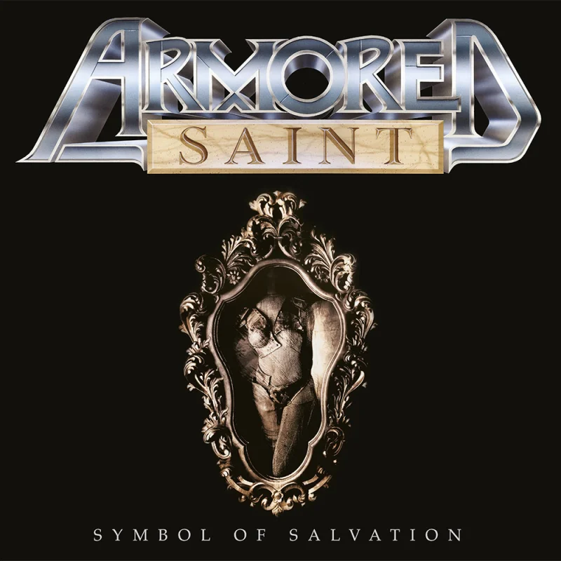 ARMORED SAINT - SYMBOL OF SALVATION white brown splatter vinyl LP