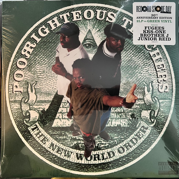 POOR RIGHTEOUS TEACHERS feat. FUGGEES - NEW WORLD ORDER RSD 2026 green vinyl LP2