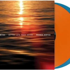 ROMEO SANTOS & PRINCE ROYCE - BEETER LATE THAN NEVER tangerine aqua vinyl LP2