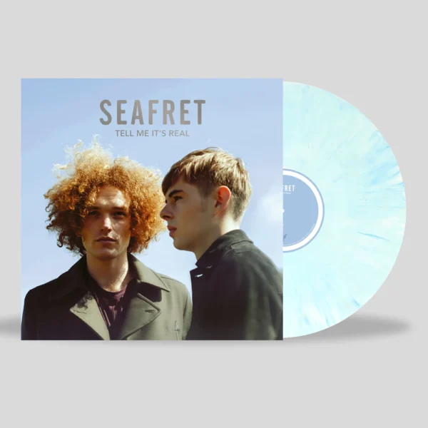 SEAFRET - TELL ME IT'S REAL  ocean colour vinyl LP