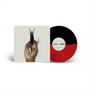 LIZZO - BITCH black & red split color vinyl LP