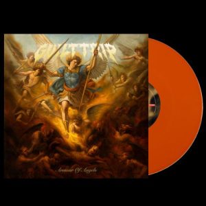 GUILT TRIP - ARMOUR OF ANGELS burn orange vinyl LP