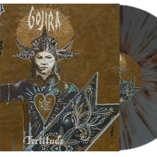 GOJIRA - FORTITUDE ltd brown & gray splatter vinyl LP