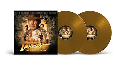 O.S.T. - INDIANA JONES KINGDOM OF CRYSTAL SKULL brown vinyl LP2