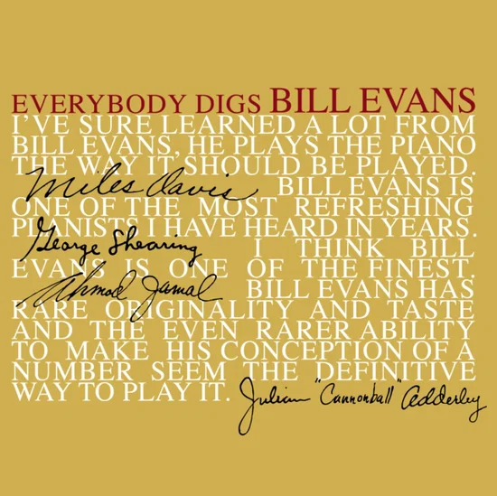 EVANS BILL - EVERYBODY DIGS BILL EVANS LP