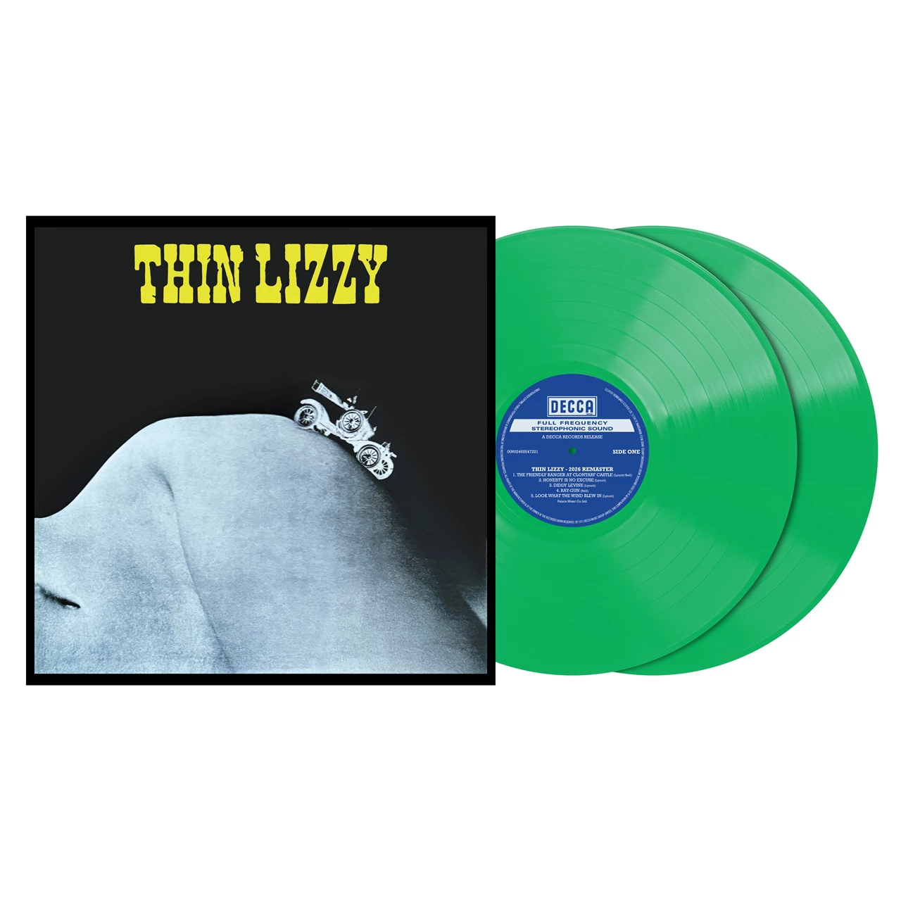 THIN LIZZY - THIN LIZZY 55th anniversary Remix green vinyl LP2
